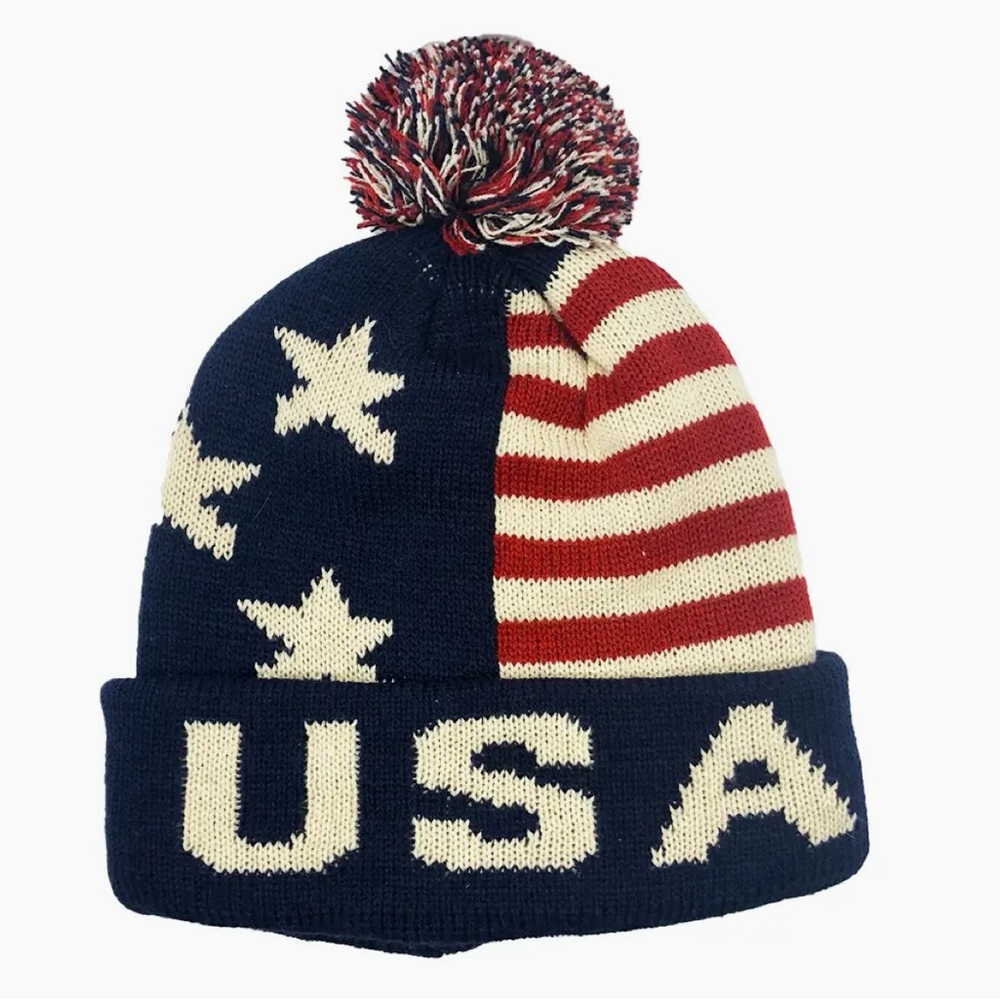 USA Winter Beanie Unisex